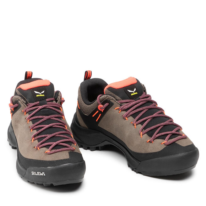 Salewa Trekkingschuhe Salewa Ws Wildfire Leather 61396-7953 Bungee Cord/Black