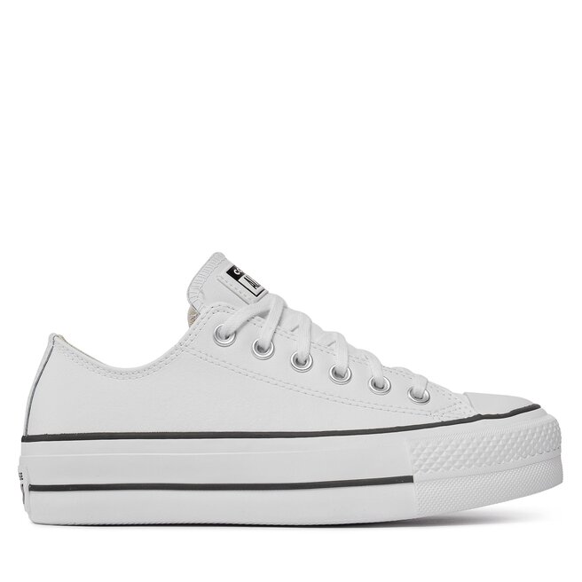 Trampki Converse Chuck Taylor All Star Lift Clean Ox - Biały