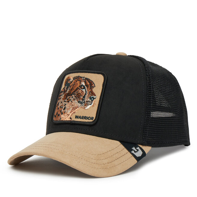 Czapka z daszkiem Goorin Bros The Suede Cheetah - Czarny