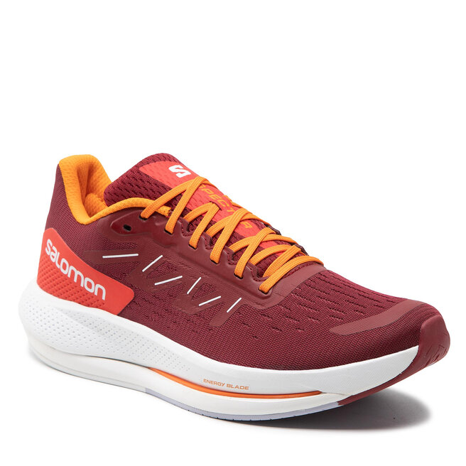 Pantofi Salomon Spectrum 415897 27 M0 Biking Red/Vibrant Orange/Purple Heather 415897 imagine noua