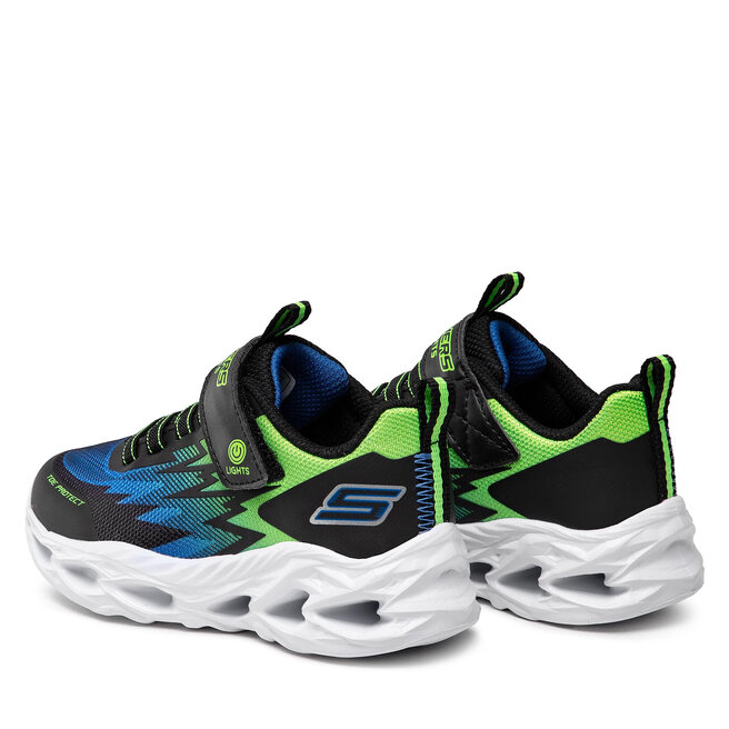 Skechers Sneakersy Skechers Zorent 400600L/BBLM Blk/Blue/Lime