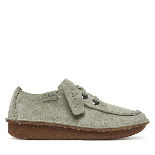 Półbuty Clarks Funny Dream - Zielony
