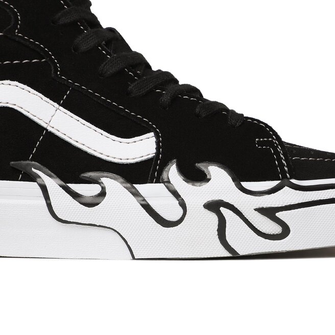 Vans Sneakers Vans Sk8-Hi Flame VN0005UJBZW1 Suede Black/White