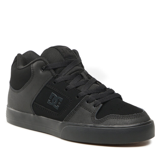 Sneakers DC Pure Mid ADYS400082 Black/Black/Gum (Kkg) (Kkg) imagine noua