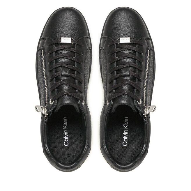 Calvin Klein Sneakers Calvin Klein Low Top Lace Up W/Zip Mono HM0HM00876 Seasonal Mono Mix 0GK