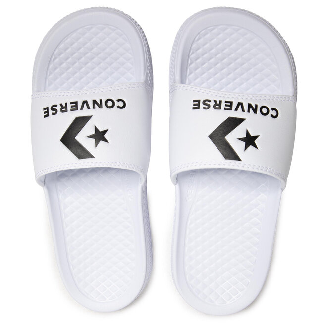Converse Șlapi Converse All Star Slide Slip 171215C White/Black/White