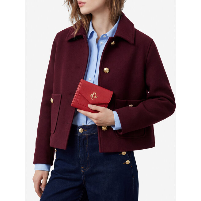 Portfel Beverly Hills Polo Club CWBEO-BHPC-W1-003-SS26 Czerwony -