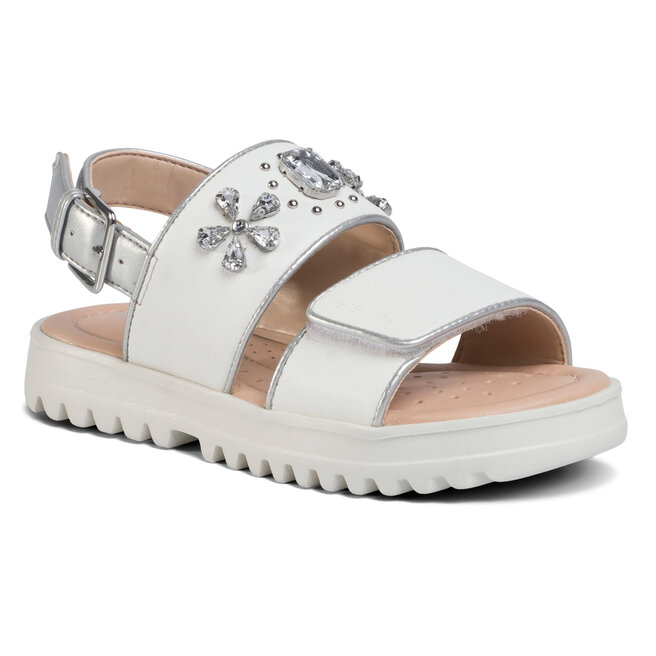 Geox Szandál Geox J S.Coralie G.C J026EC 054AJ C1000 M White