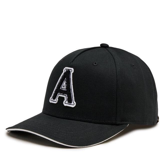 Czapka z daszkiem Alpha Industries College - Czarny