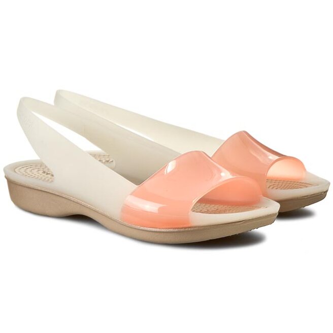 Crocs colorblock flat new arrivals