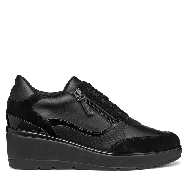 Sneakersy Geox D Ilde D46RAA 05422 - Czarny