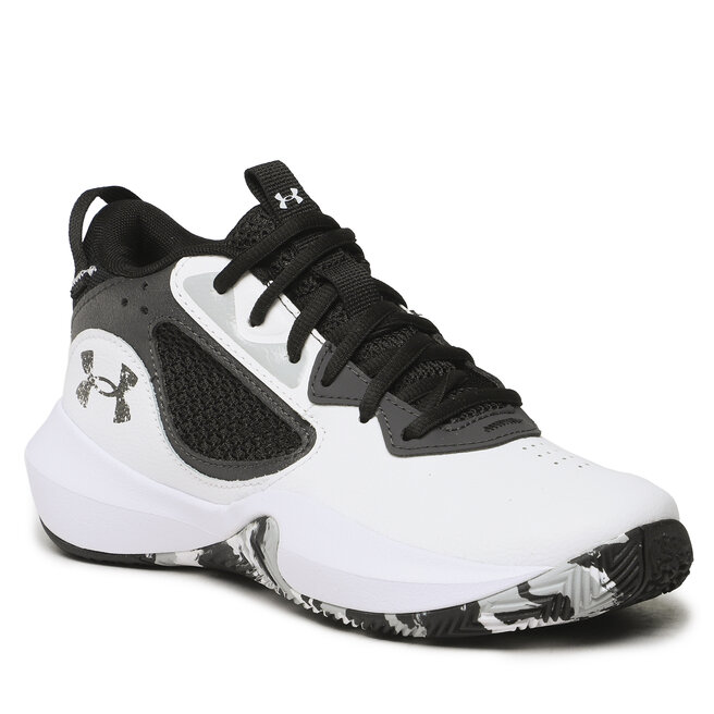 Pantofi Under Armour Ua Gs Lockdown 6 3025617-101 Wht/Blk