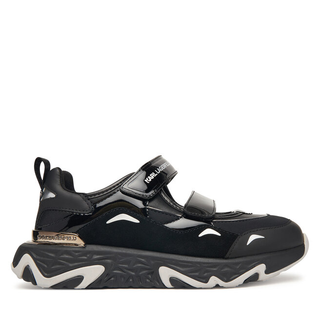 Sneakersy KARL LAGERFELD Blaze KL62406 Czarny - kobiece