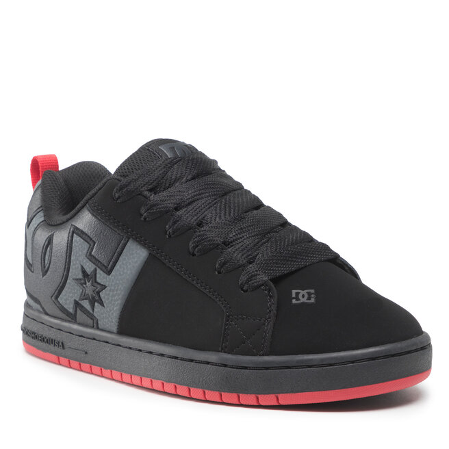 Sneakers DC Court Graffik Sq ADYS100442 Black/Grey/Red (BYR) (BYR) imagine noua