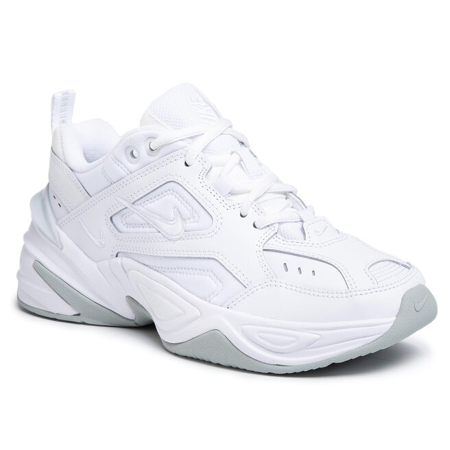Zapatos Nike M2K Tekno 100 White/White/Pure Platinum •