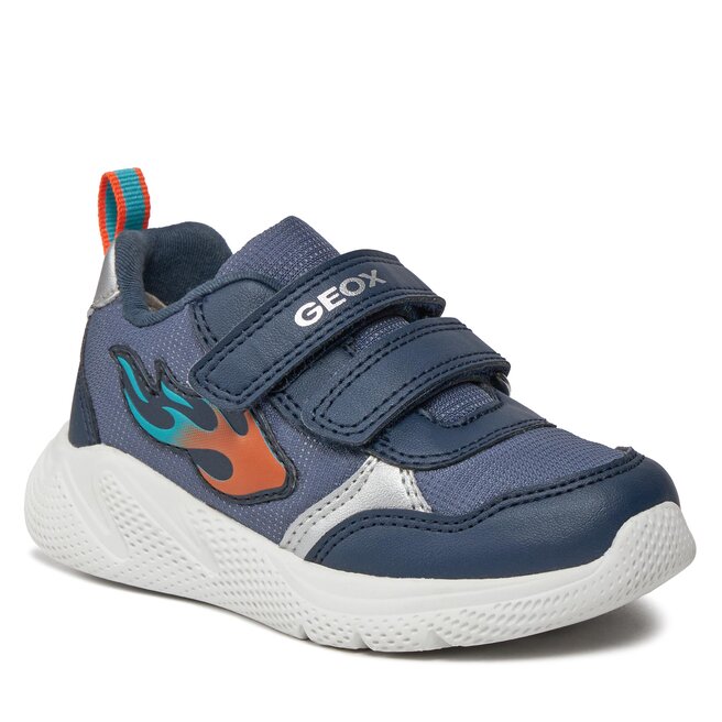 Geox Sneakers Geox B Sprintye Boy B354UC 0FU54 C4M2T S Dk Blue/Orange