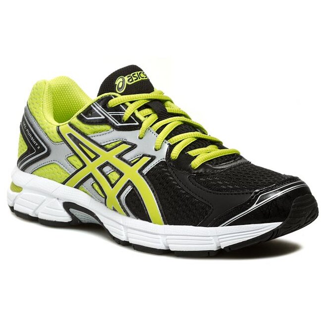 Buty Asics Gel Pursuit 2 T4C4N Black Lime Silver eobuwie .pl