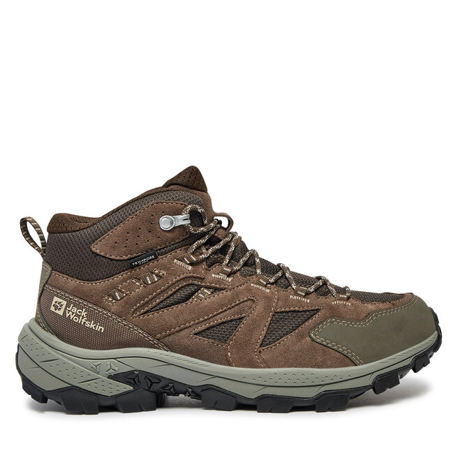 Trekkingi Jack Wolfskin Vojo Tour Texapore Mid M - Brązowy