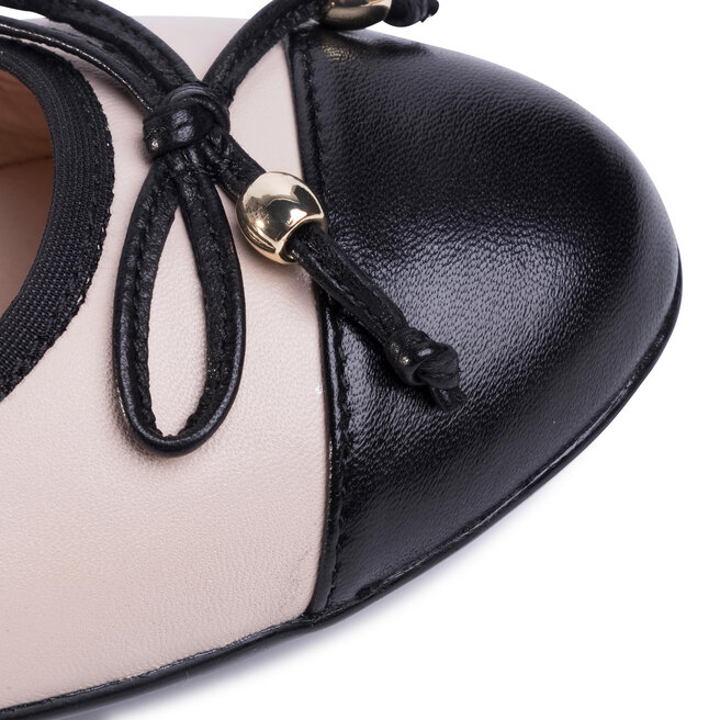 Caprice Baleríny Caprice 9-22109-24 Black/Beige 048