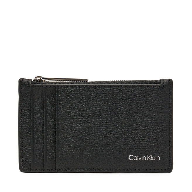 Etui na karty kredytowe Calvin Klein Warmth N/S Cardholder 6cc - Czarny