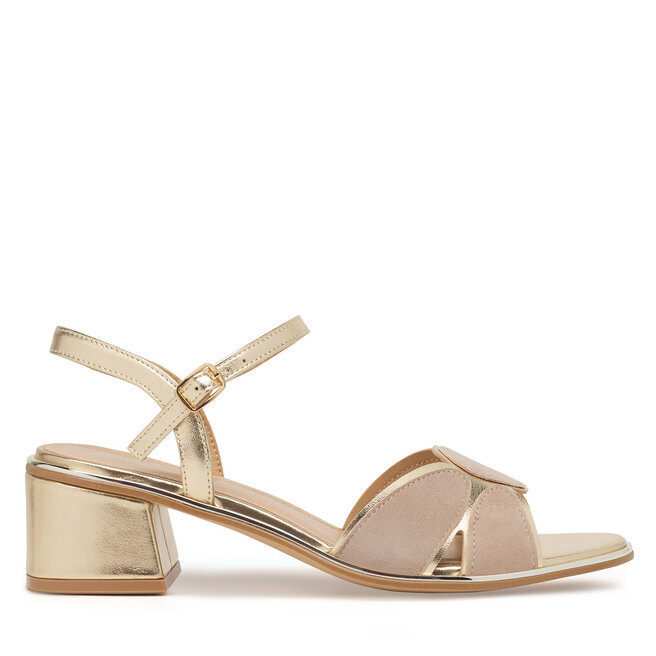 Sandały Lasocki WYL3784-2Z Beżowy - kobiece