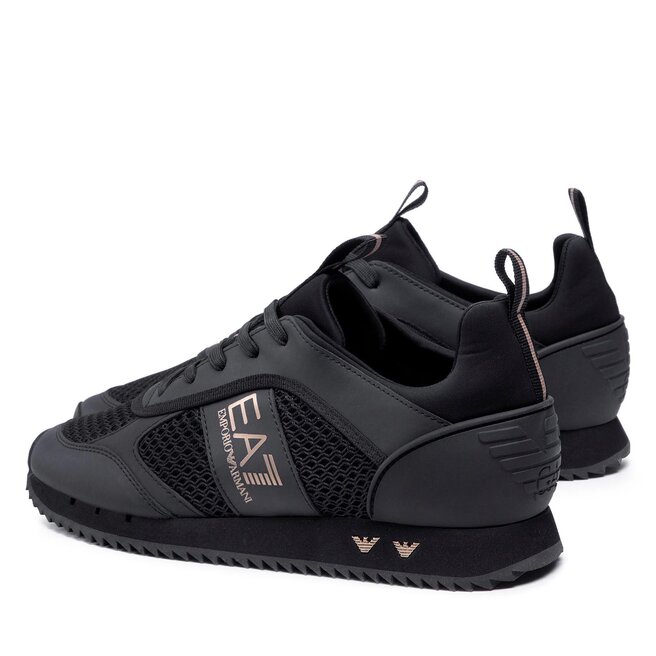 Sneakers EA7 Emporio Armani X8X027 M701 Triple Black/Gold |