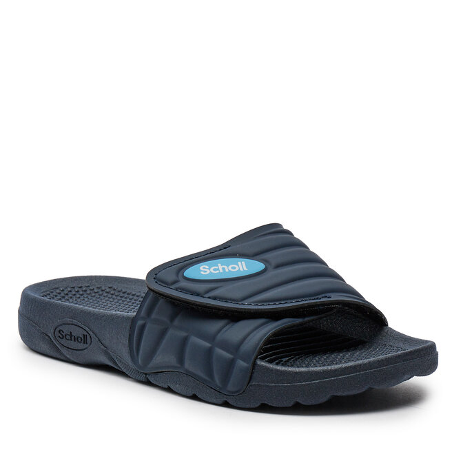 Scholl férfi papucs-Inverness Man barna - F308951011 - Bőrpa