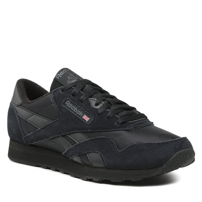 Reebok classics nylon on sale black