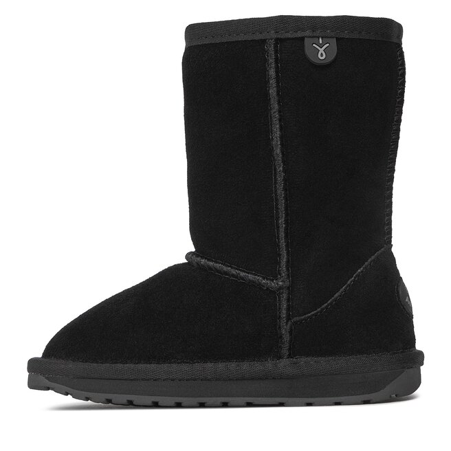 EMU Australia Boty EMU Australia Wallaby Lo Kids K10102 Black
