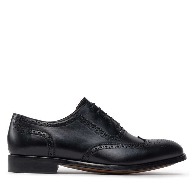 Półbuty Lord Premium Brogues - Czarny