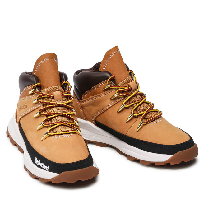 Timberland Šnurovacia obuv Timberland Brooklyn Euro Sprint TB0A2EJ2231 Wheat Nubuck