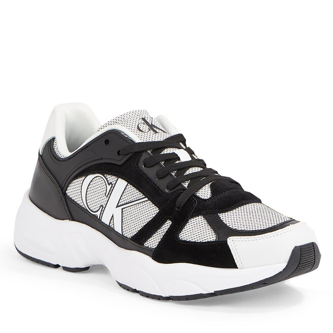 Sneakersy Calvin Klein Retro Tennis YM0YM00696 Black / White 0GJ | eobuv.cz