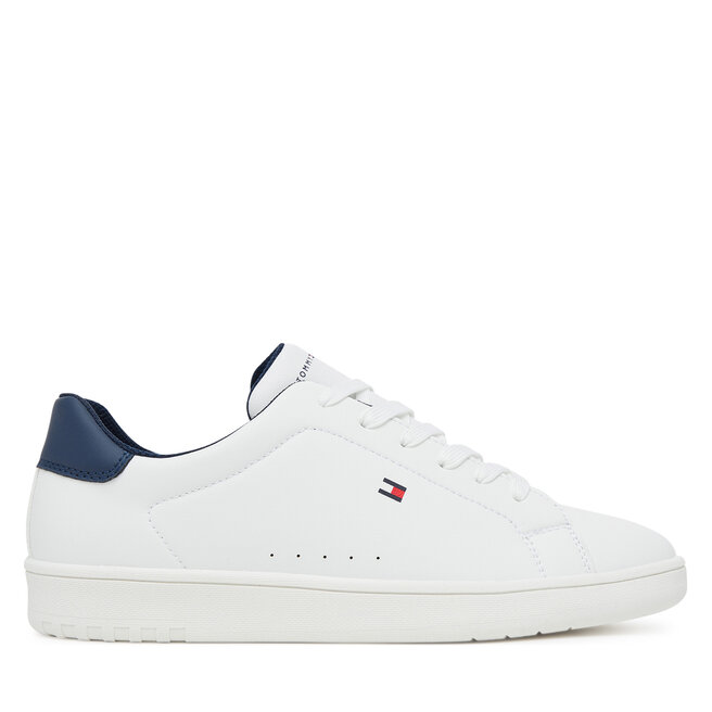 Sneakersy Tommy Hilfiger Low Cut Lace-Up - D Biały