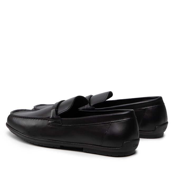 Calvin Klein Μοκασίνια Calvin Klein Driving Shoe Metal HM0HM00430 Triple Black 00U