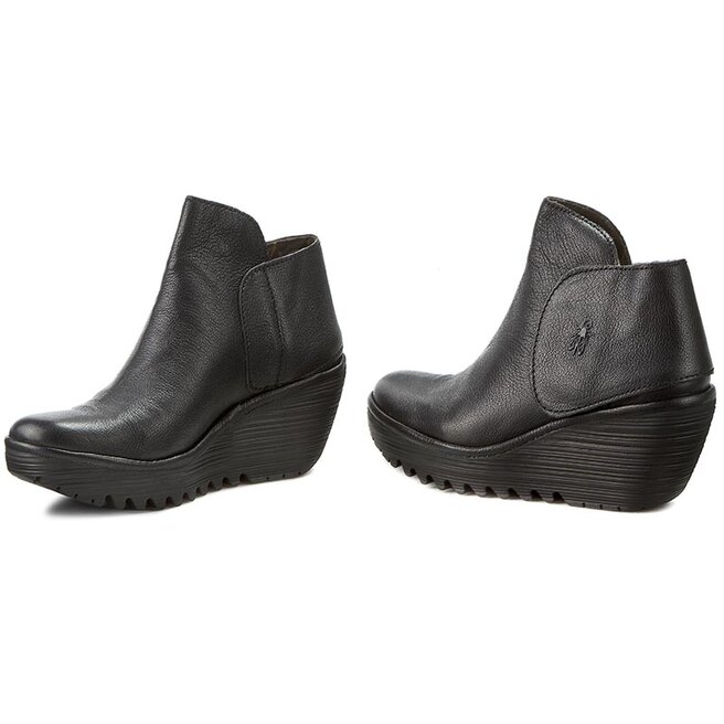 Bottines Fly London Yogi P500046008 Black chaussures