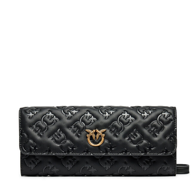 Torebka Pinko Love Tiny Brids Wallet C AI 24-25 PCPL 103765 - Czarny