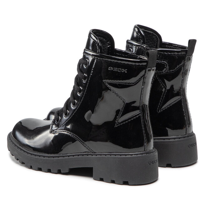 Geox Scarponcini Geox J Casey G. G J9420G 000HH C9999 S Black