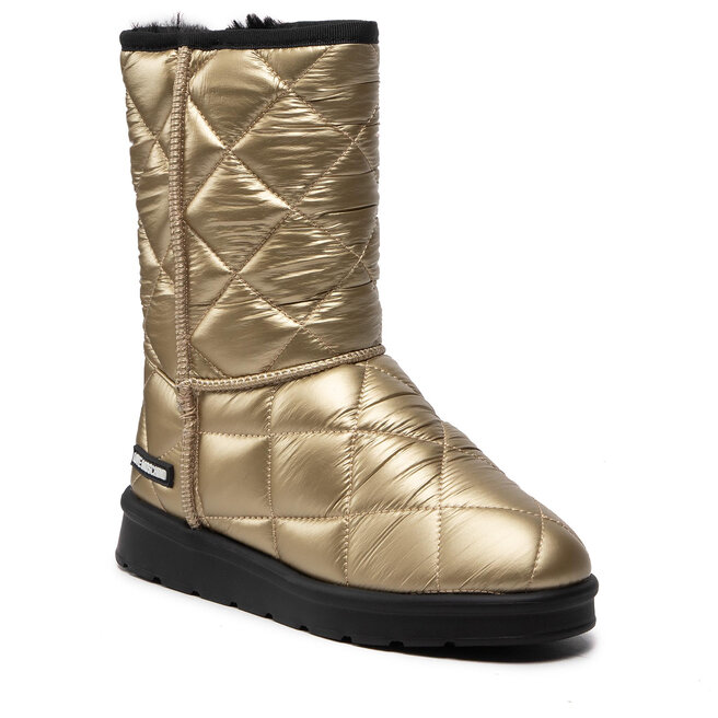 LOVE MOSCHINO Škornji za sneg LOVE MOSCHINO JA24083H1FJZH Flash Pat/Nero