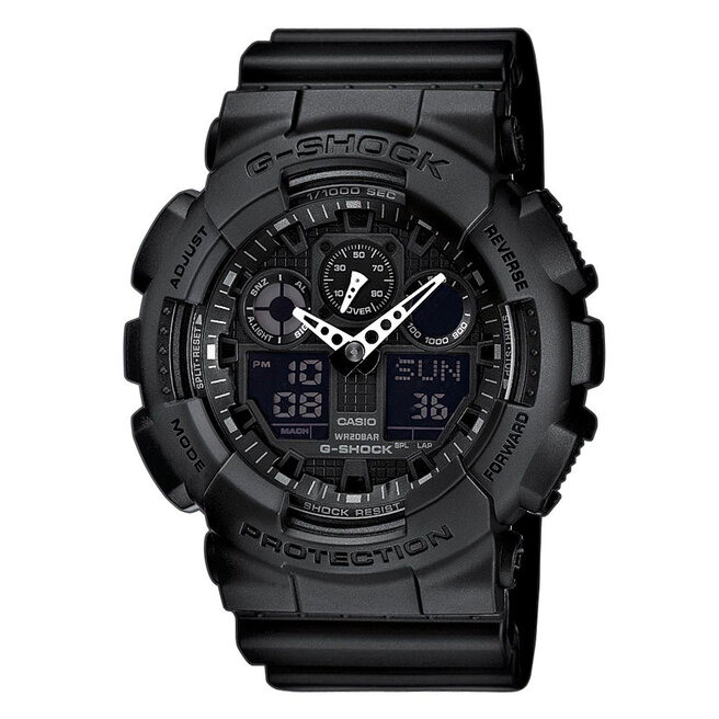 Ρολόι G-Shock GA-100-1A1ER Black/Black