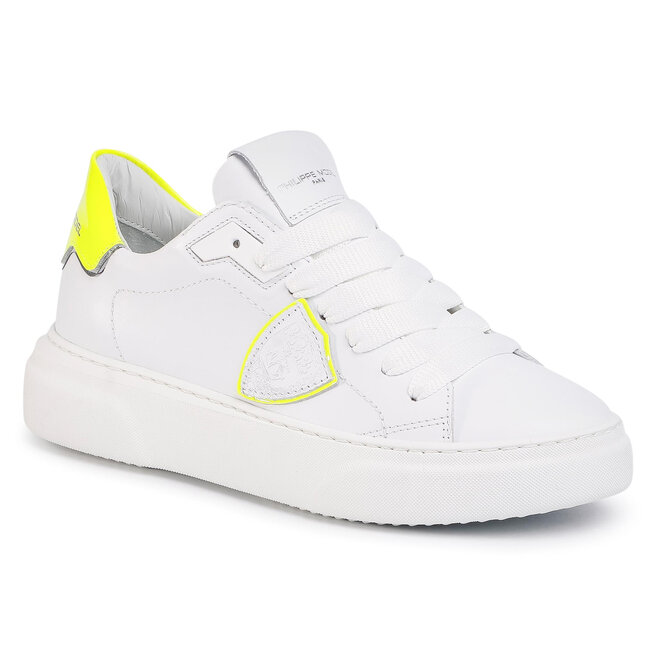 Laisvalaikio batai Philippe Model Temple BYLD FV01 Neon Blanc Jaune •  Www.eavalyne.lt