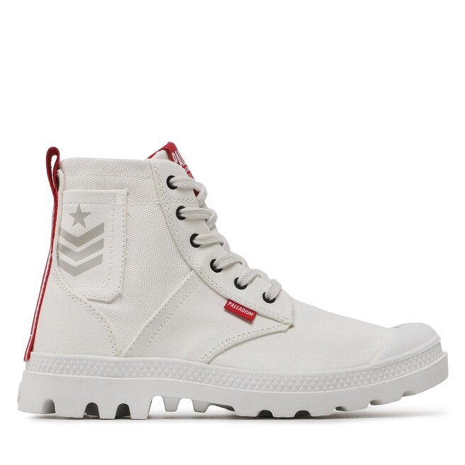 Palladium Turistická obuv Palladium Pampa Hi Army 78583-116-M Star White