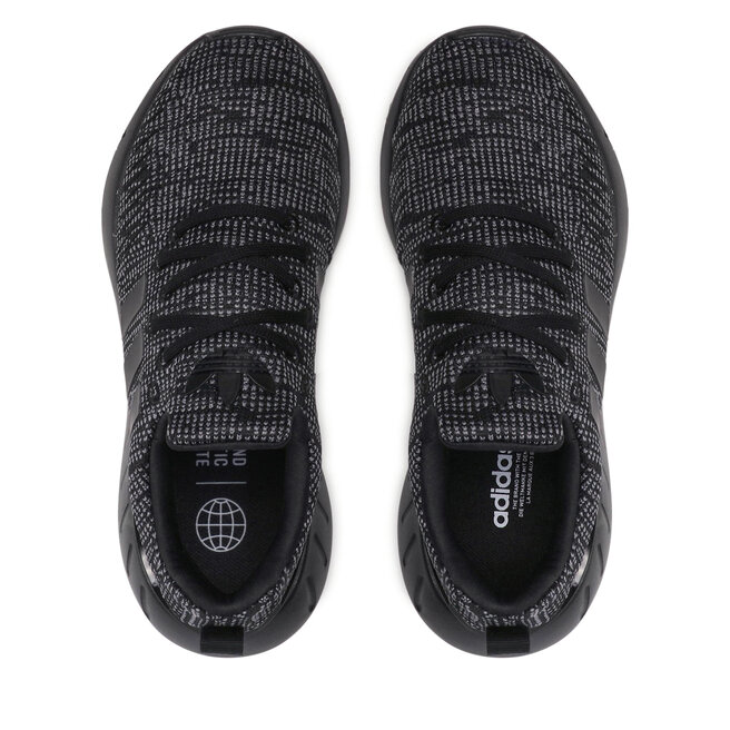 adidas Pantofi adidas Swift Run 22 J GW8166 Cblack/Grefiv/Ftwwht