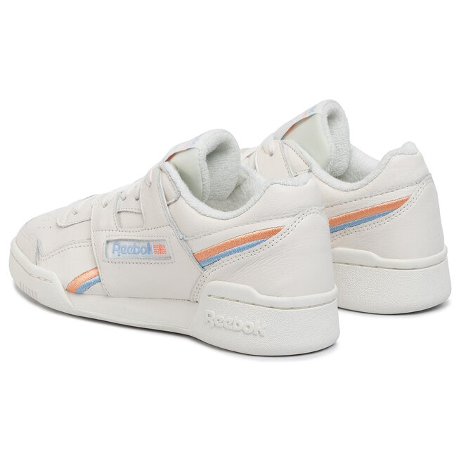 Reebok Pantofi Reebok Workout Lo Plus EF8064 Chalk/Sunorg/Flublu