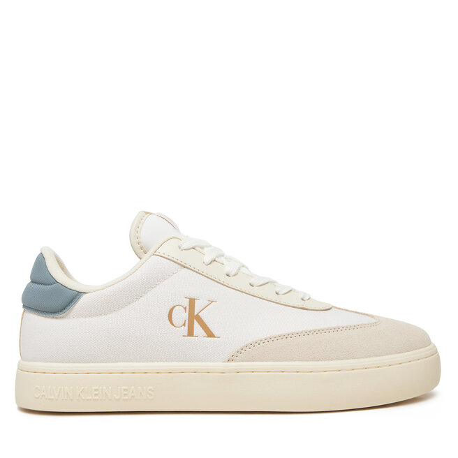 Sneakersy Calvin Klein Jeans Classic Cupsole Low Mix Mg - Écru