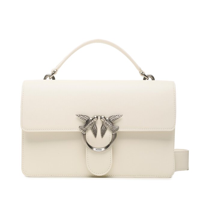 Pinko Дамска чанта Pinko Love One Classic Light PE 23 PLTT 100072 A0F1 White Z140