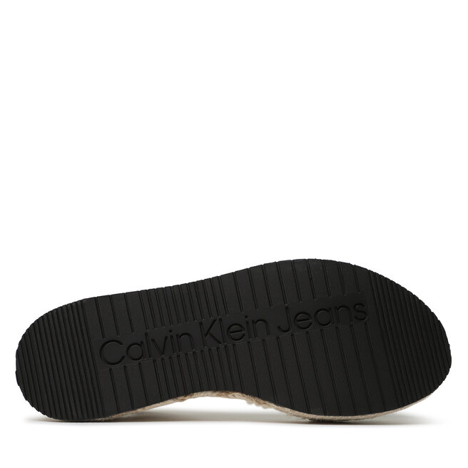 Calvin Klein Jeans Еспадрили Calvin Klein Jeans Sport Wedge Rope Su Con YW0YW00977 Ancient White YBR