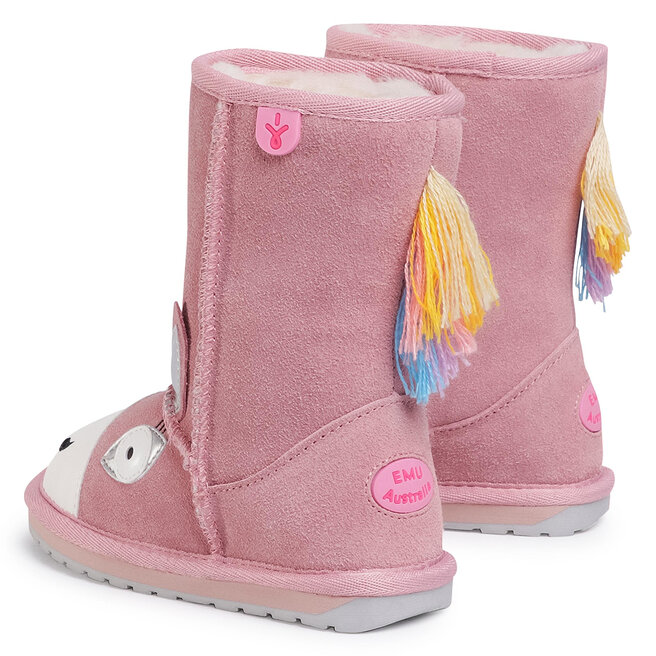 EMU Australia Boty EMU Australia Magical Unicorn K12408 Pale Pink