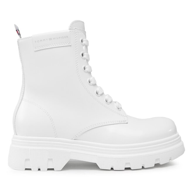 Kozaki Tommy Hilfiger - M Biały