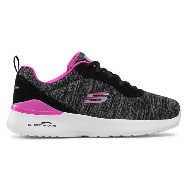 Skechers Boty Skechers Paradise Waves 149344/BKHP Black/Hot Pink