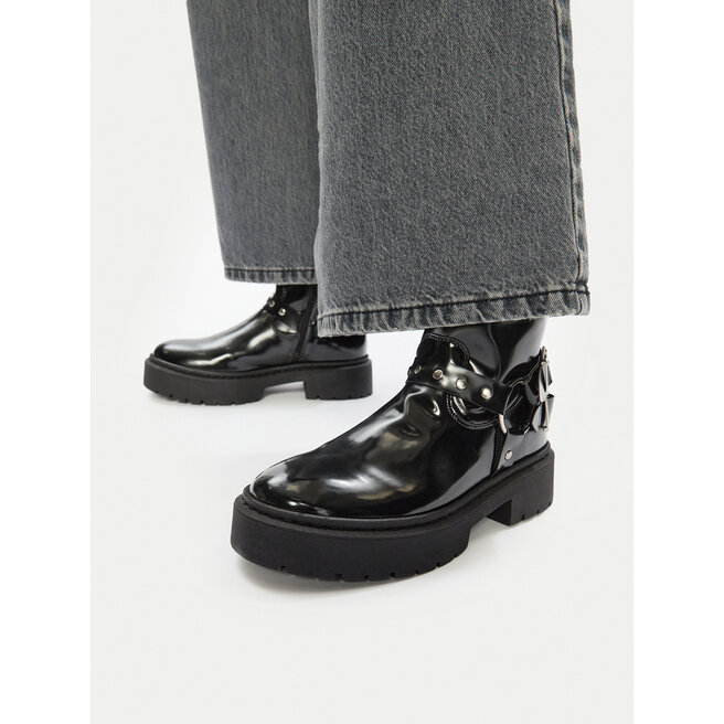 Botki Steve Madden Zwart SM11003405 Czarny - kobiece
